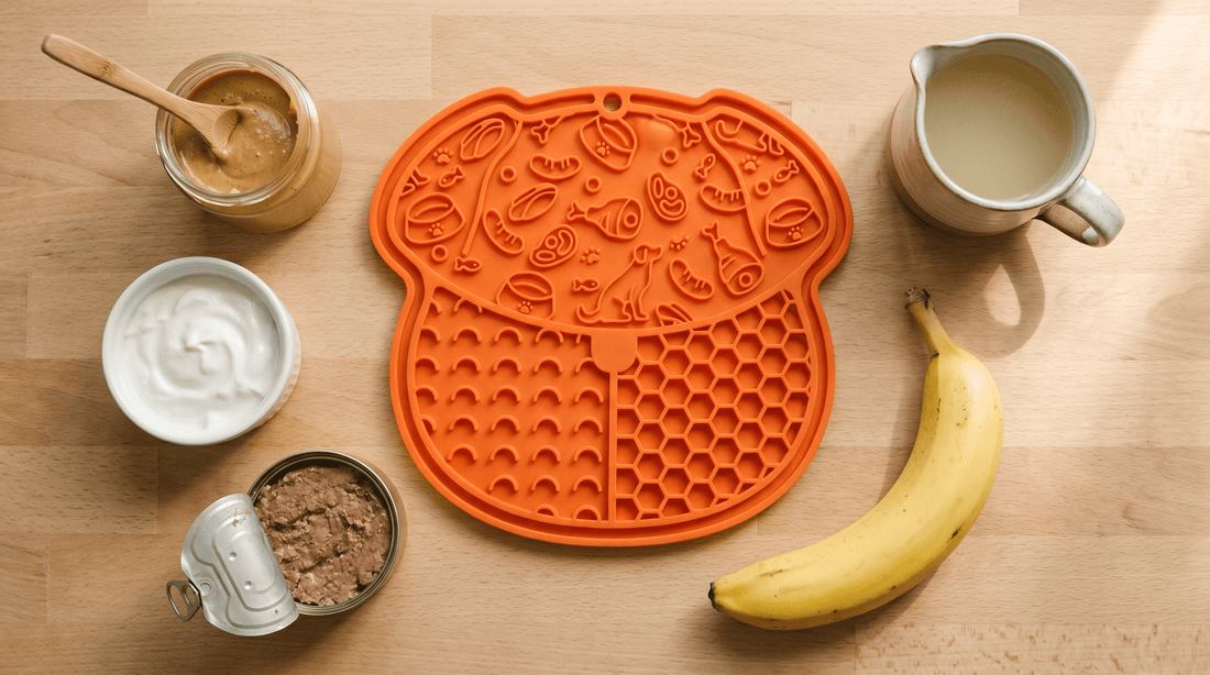 5 easy foods to spread on a lick mat - Caelo